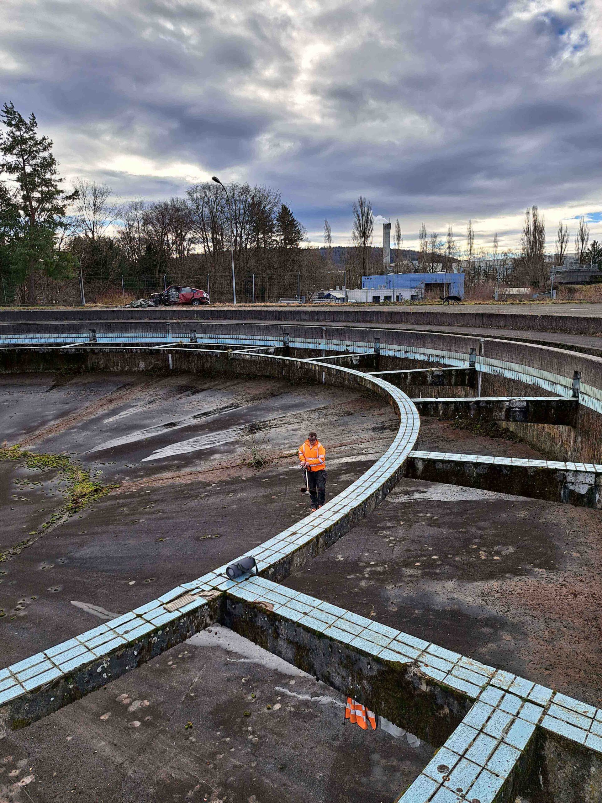 SCHWEIZ OPFIKON GRAFFLAND RONDELL UMBAU SOMMER 2024