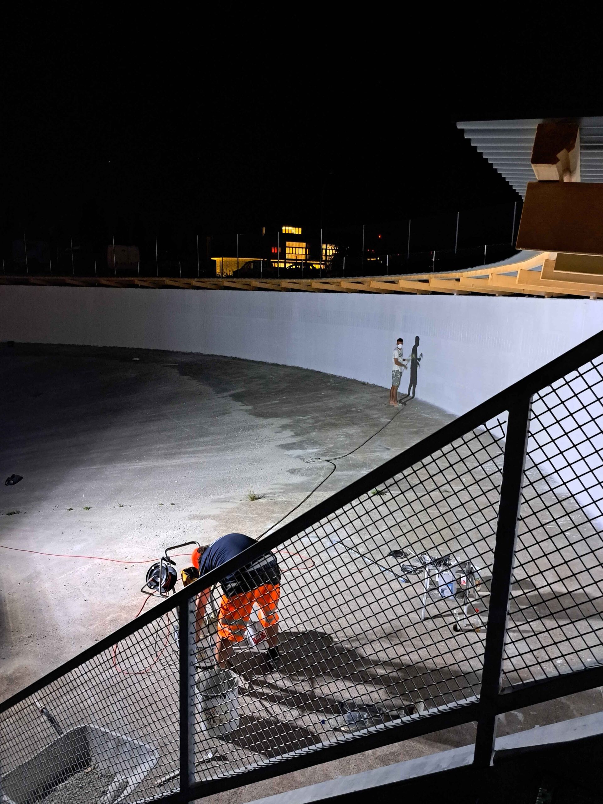 SCHWEIZ OPFIKON GRAFFLAND RONDELL UMBAU SOMMER 2024