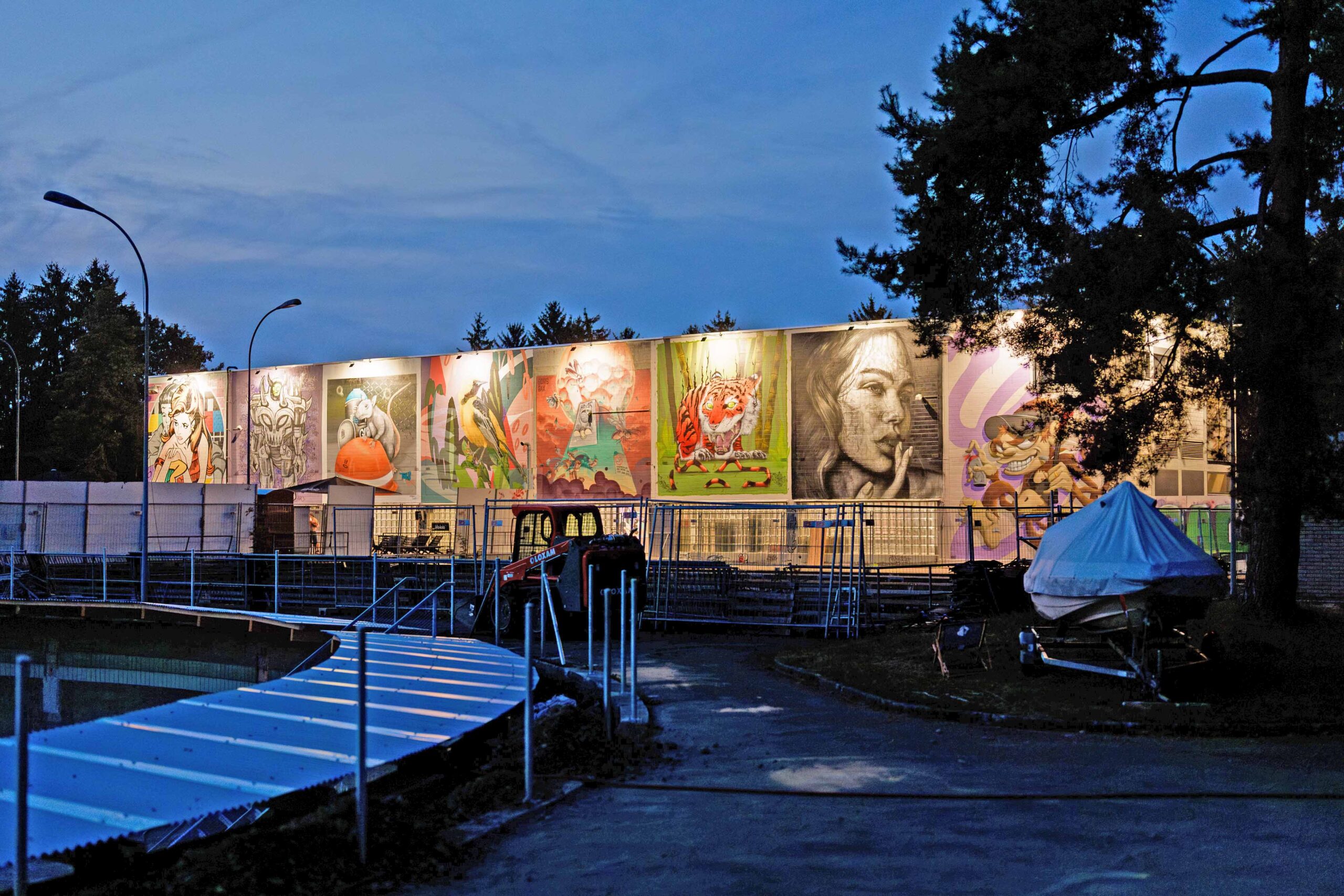 SCHWEIZ OPFIKON GRAFFLAND GELAENDE UPDATE