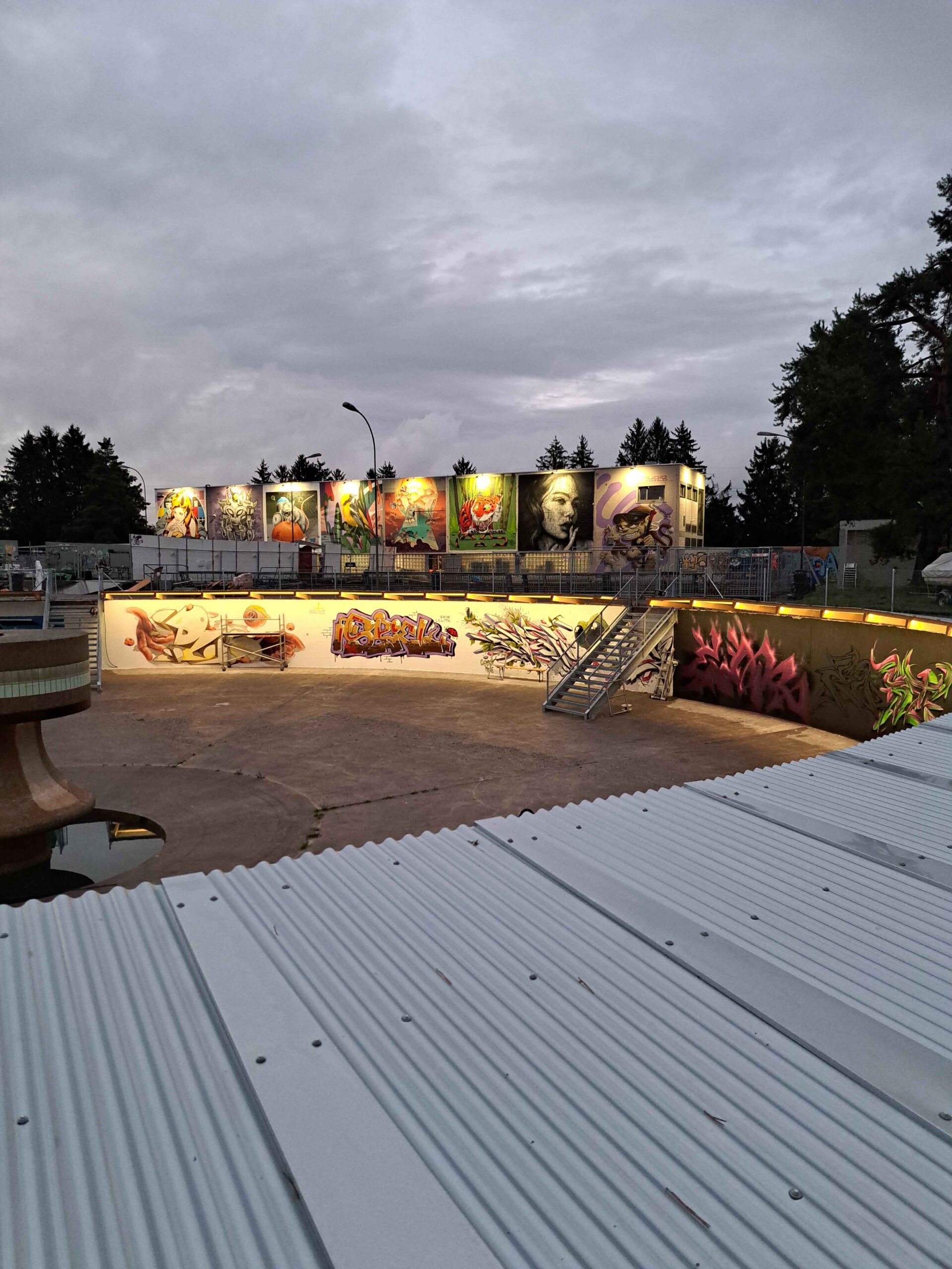 SCHWEIZ OPFIKON GRAFFLAND BELEUCHTUNG UPDATE