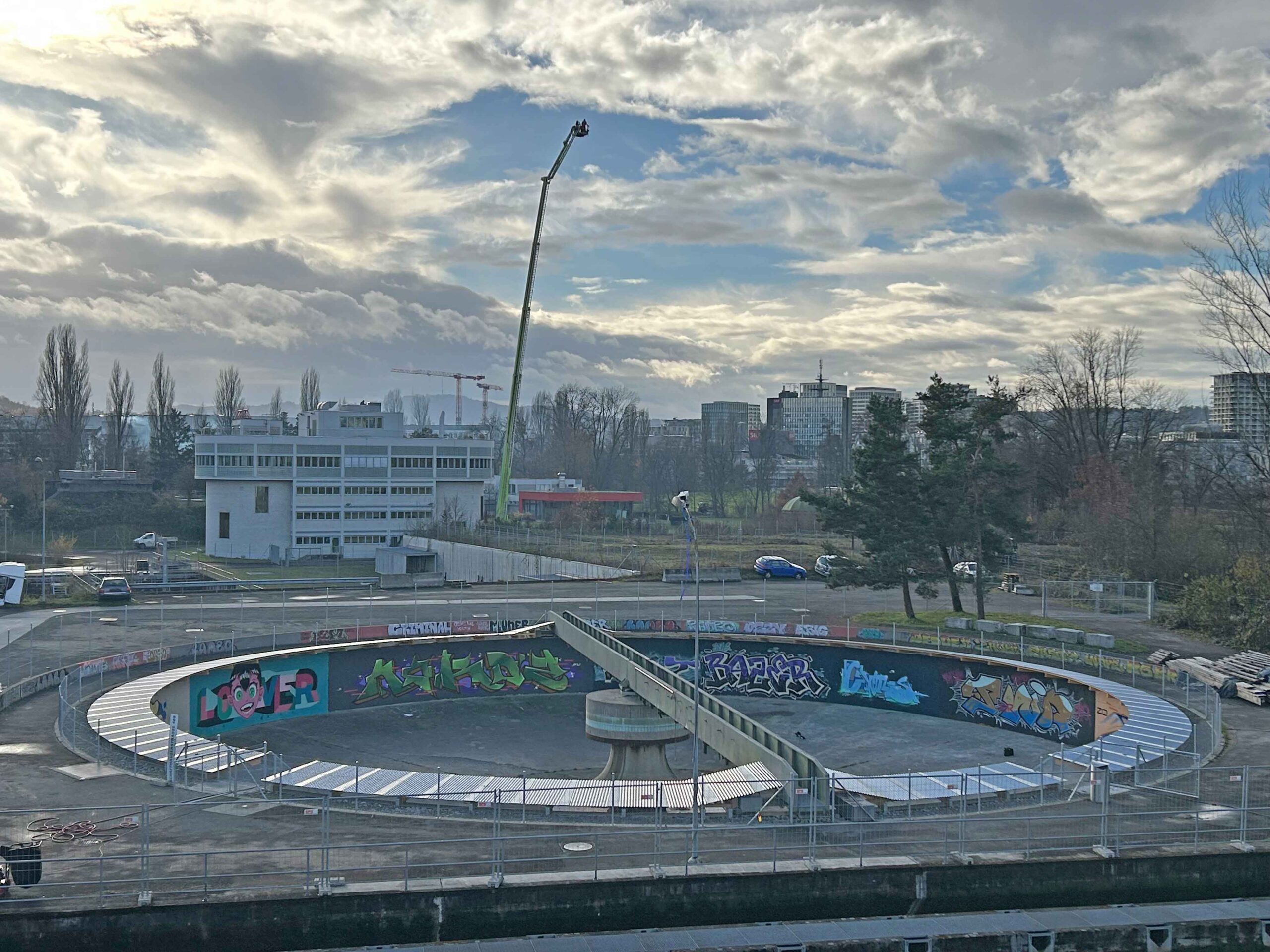 SCHWEIZ OPFIKON GRAFFLAND RONDELL