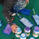 Künstler Dominik Rüegg (DRÜ EGG), Graffland Eröffnungsfeier, Zürich 2025 (Foto: VOLLTOLL / Simon Boschi) 